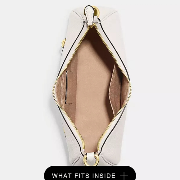 New! ☪️ Teri Hobo Bag in Gold/Chalk (Only 1 Left!) - Picture 3 of 13